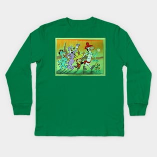 Quick Draw McGraw Kids Long Sleeve T-Shirt